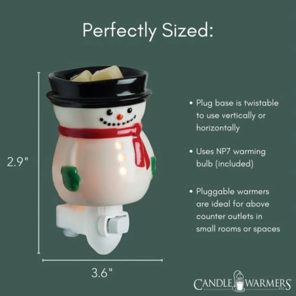 CANDLE WARMERS Frosty Pluggable Fragrance Warmer